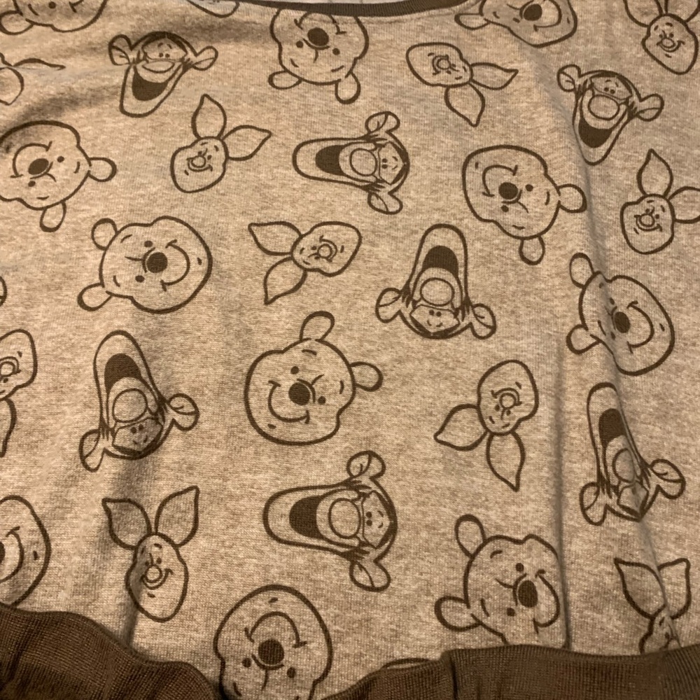Cozy Beige Disney Print Pajama Set - Picture 2 of 6